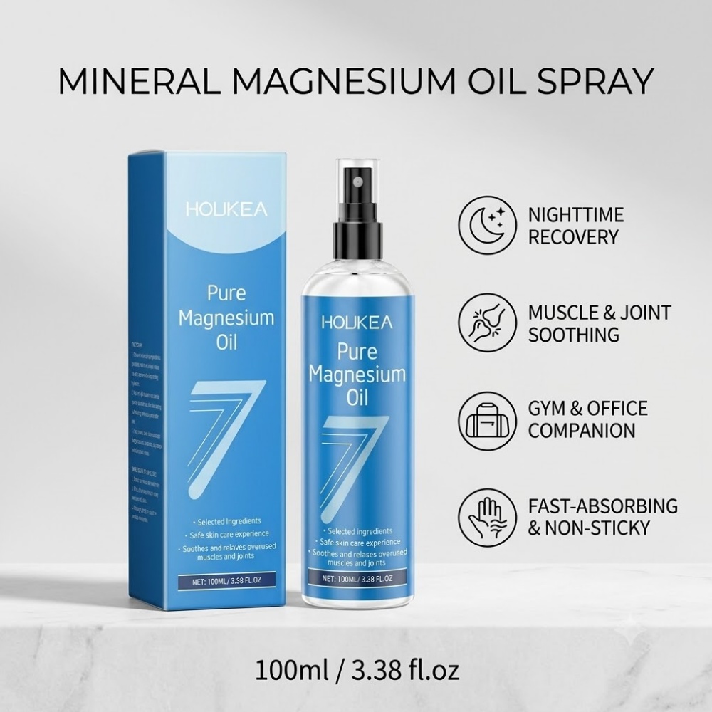 Bath Salts Magnesium - Spray de Óleo Mineral de Magnésio