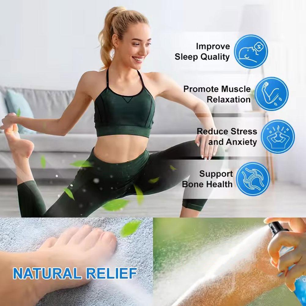 1/2 peças spray de óleo de mag - Bath Salts Magnesium avaliação e preço