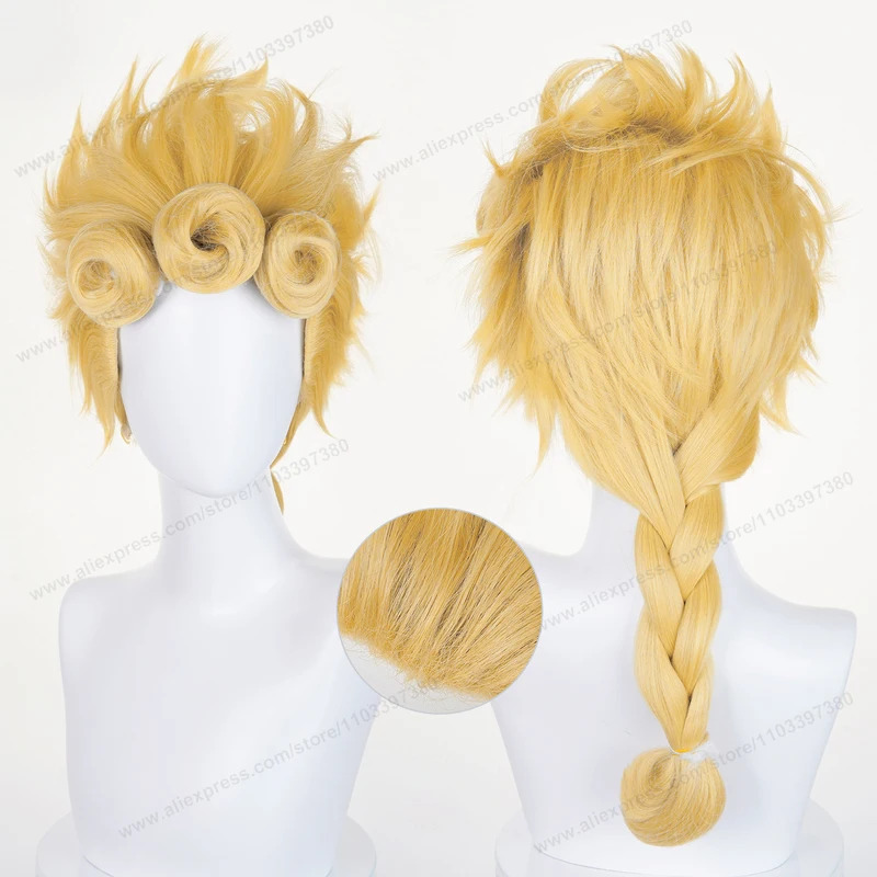 Giorno giovanna cosplay peruca - Resistance Tube Set avaliação e preço
