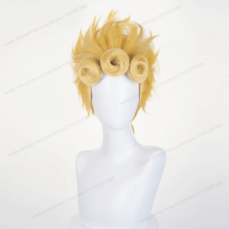 Giorno giovanna cosplay peruca - Resistance Tube Set avaliação e preço