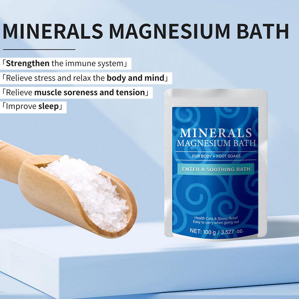 Sal de Banho Orgânico USDA de  - Bath Salts Magnesium avaliação e preço