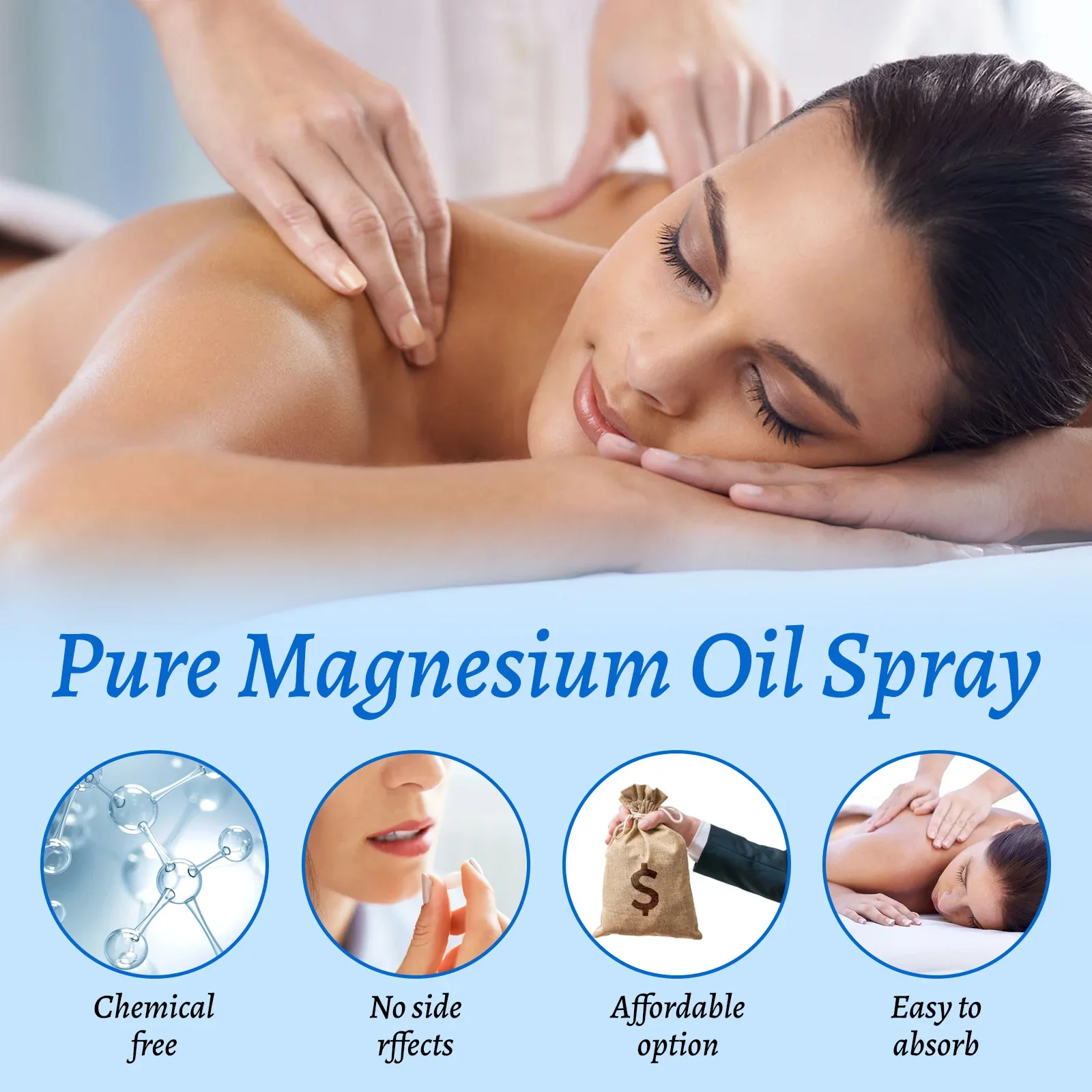 Spray de Óleo Corporal de Magn - Bath Salts Magnesium avaliação e preço