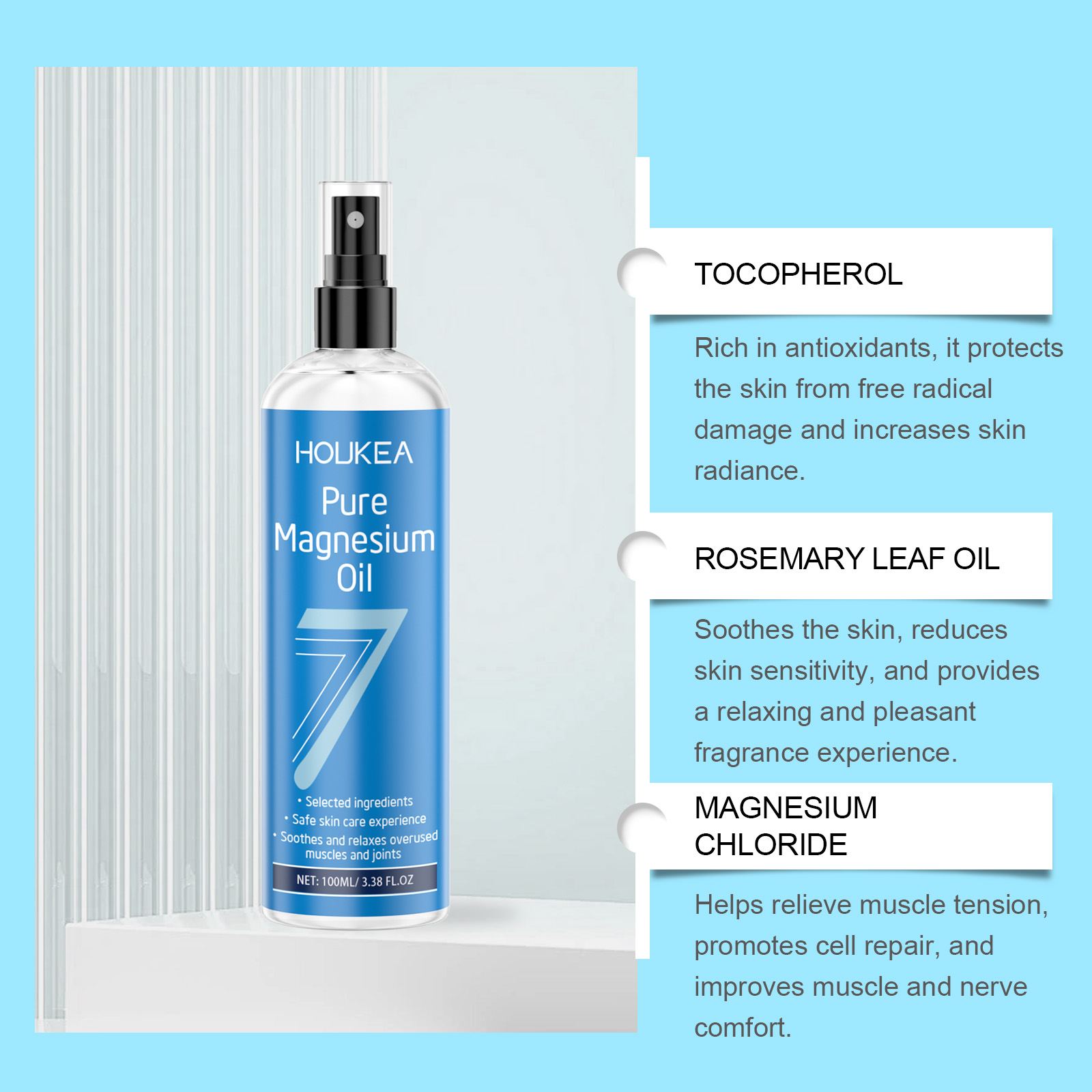 Spray de Óleo Mineral de Magné - Bath Salts Magnesium avaliação e preço